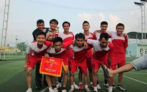 3 mùa bóng liên tục khoa kỹ thuật xây dựng đạt chức vô địch giải bóng đá sinh viên toàn trường Đại học Đông Á